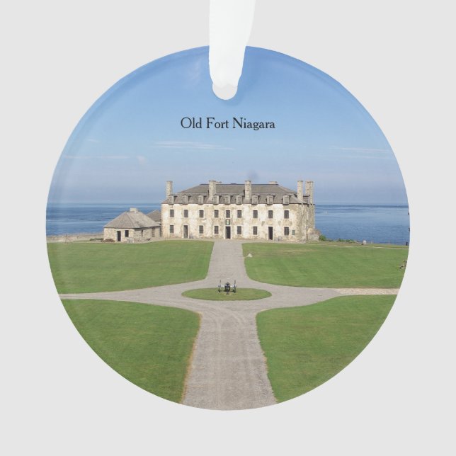 Ornamento plástico del antiguo Fuerte Niagara Barr (Anverso)