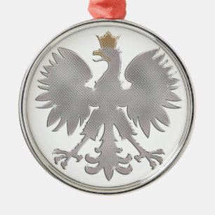 Ornamento polaco de Bling Eagle