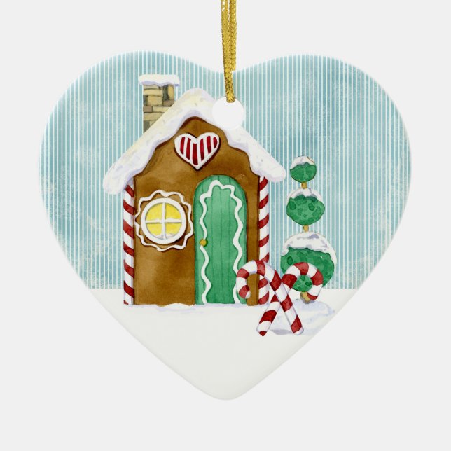 Ornamento popular de las casas rurales de Gingerbr (Frente)