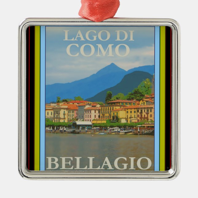 Ornamento Poster de Bellagio Italia (Frente)