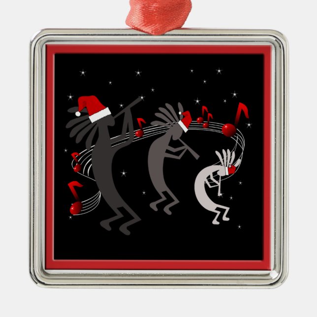 Ornamento premium de los Navidades Kokopelli (Frente)