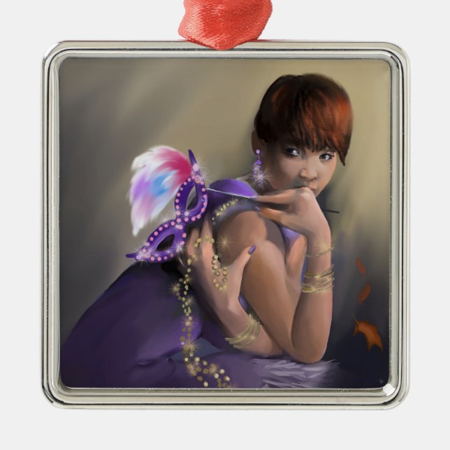 Ornamento premium de otoño de Allure (Frente)