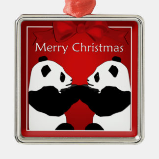 Ornamento Premium de Panda Friends Navidades