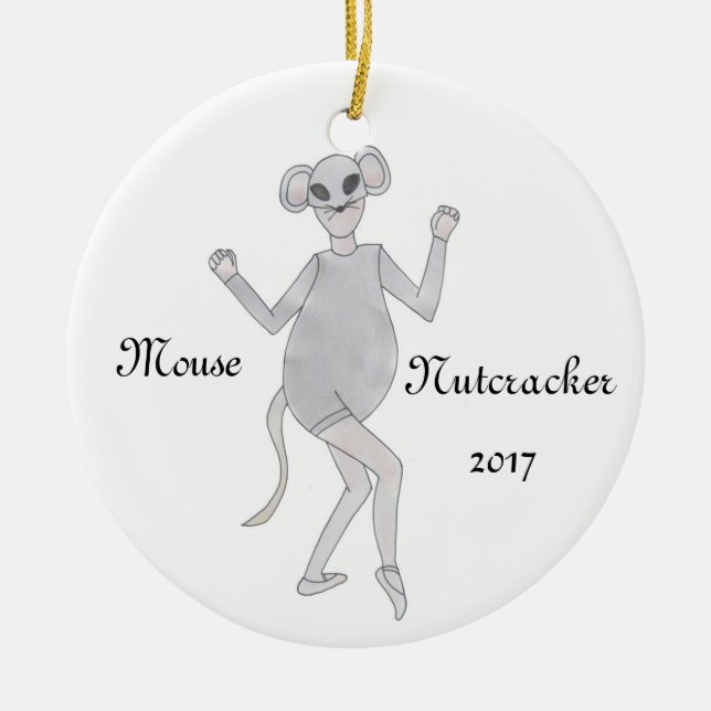 Ornamento premium Keepsake del ratón nutcracker (Frente)