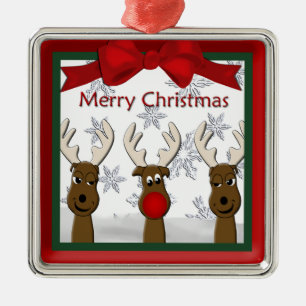 Ornamento Premium para renos de los navidades