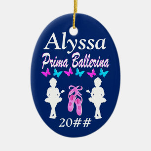 ORNAMENTO PRIMA BALLERINA PERSONALIZADO