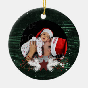 Ornamento primitivo de fotografía de festividad