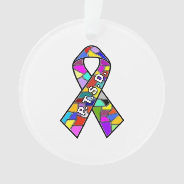 Ornamento PTSD de la cinta de opciones (Anverso)