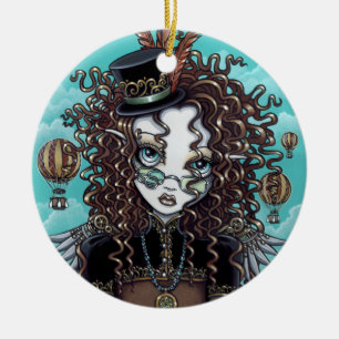 Ornamento punky de la hada del balón de aire del