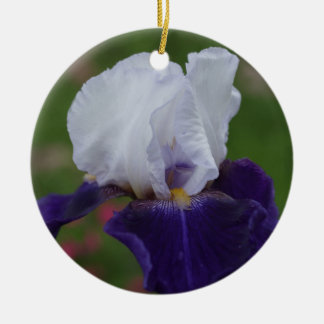 Ornamento Purple Iris Flower Christmas