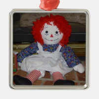 Ornamento Raggedy de la muñeca de Ana