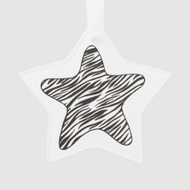 Ornamento raro de pez estrella CDKL5
