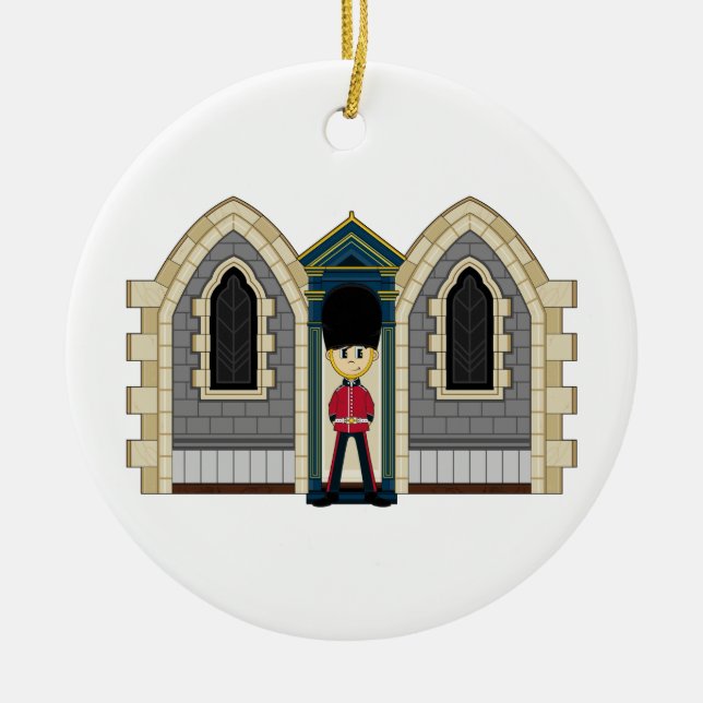 Ornamento real británico del guardia (Frente)