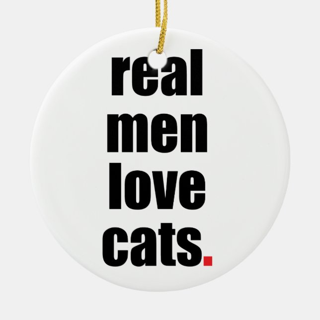 Ornamento real de los gatos del amor de los (Frente)