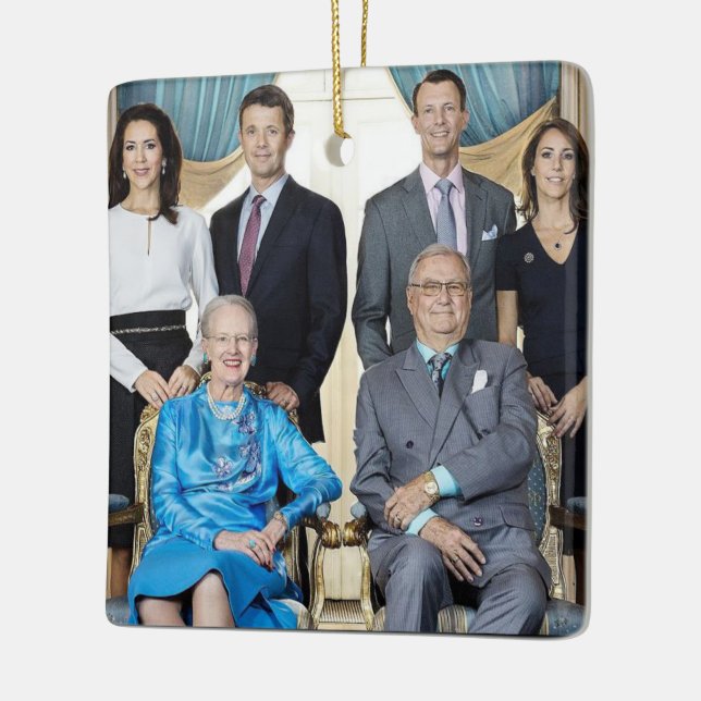 Ornamento Real de Navidad de Dinamarca (Izquierda)