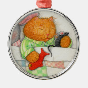 Ornamento redondo COZY KITTY Premium