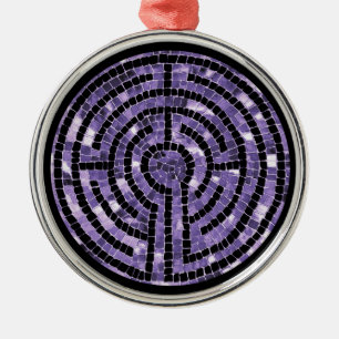 Ornamento redondo de LABYRINTH VI Premium