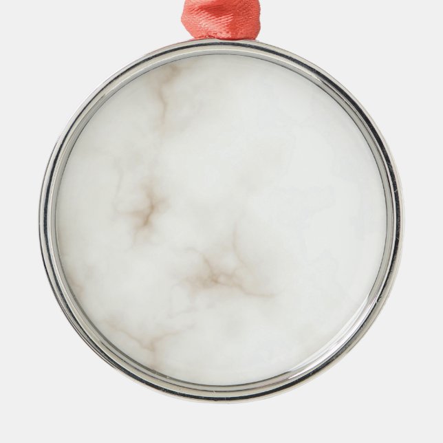 Ornamento redondo de Purpurina de Marble Pastel Pr (Frente)