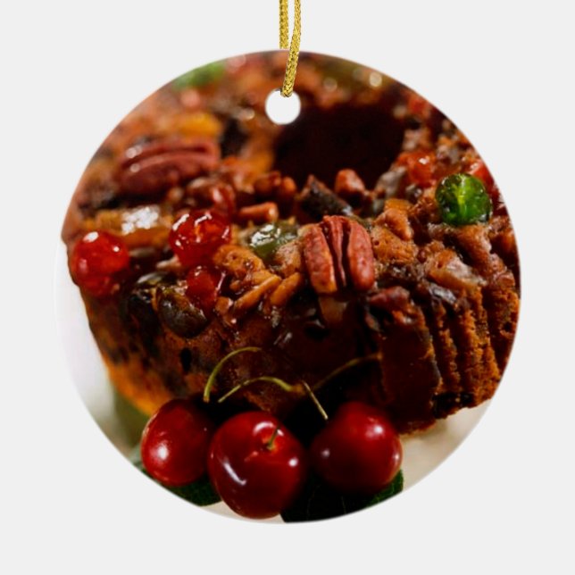 ORNAMENTO REDONDO DEL FRUITCAKE (Frente)
