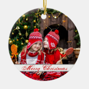 Ornamento redondo HAMbyWG - Rojo