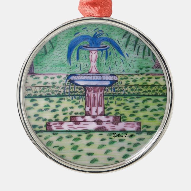 Ornamento redondo Parque-superior de Forsyth (Frente)