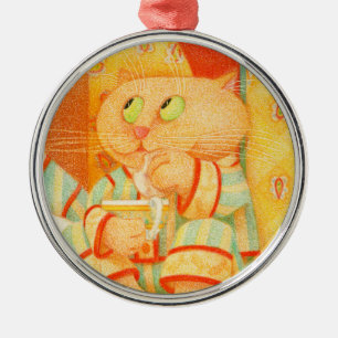 Ornamento redondo SNACK KITTY Premium