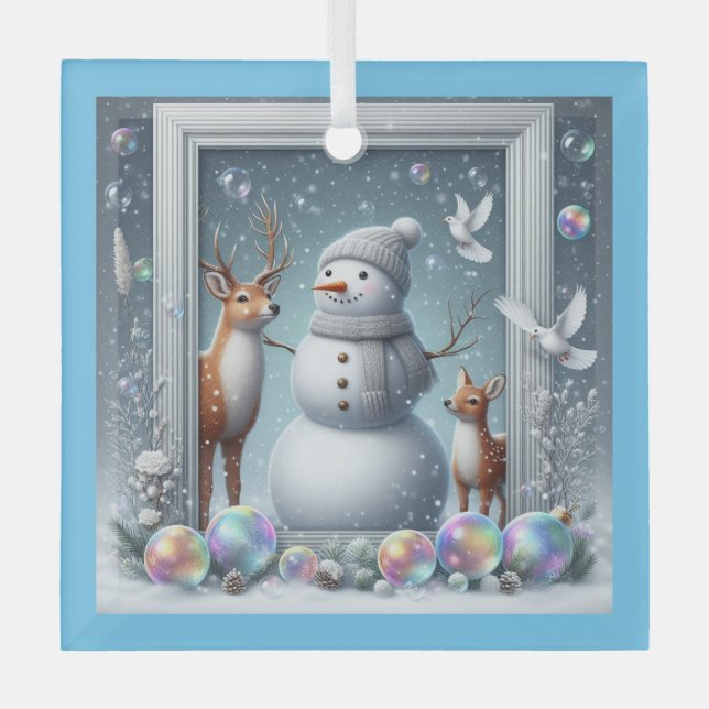 Ornamento retrato de navidades (Anverso)