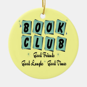 Ornamento retro del círculo de lectores - buenos