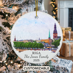 Ornamento Riga personalizado, Letonia
