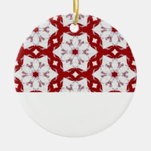 Ornamento rojo de los navidades