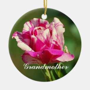 Ornamento Rosa de Navidades de Peppermint