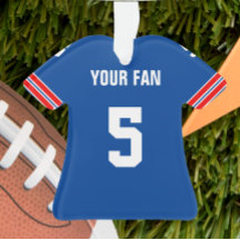 Ornamento Royal Blue, Red & White Jersey