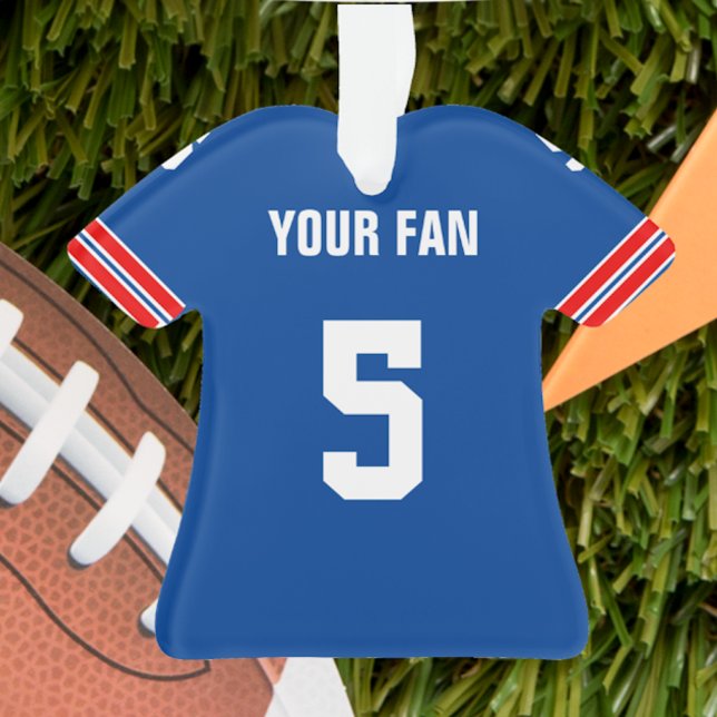 Ornamento Royal Blue, Red & White Jersey (Subido por el creador)