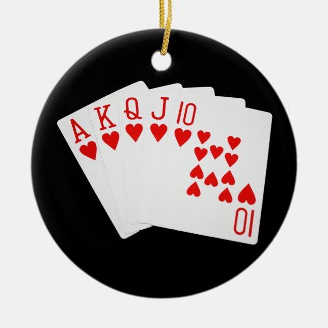 Ornamento Royal Flush (Frente)