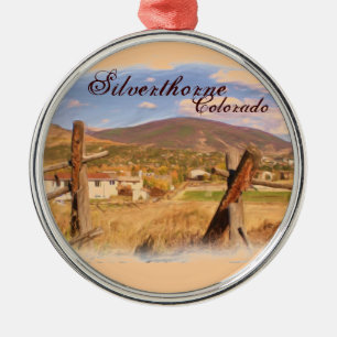 Ornamento rústico de la escena de Silverthorne