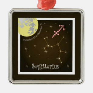Ornamento Sagittarius del 23 de noviembre al 21 de