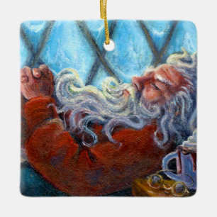 Ornamento "Santa Napping"