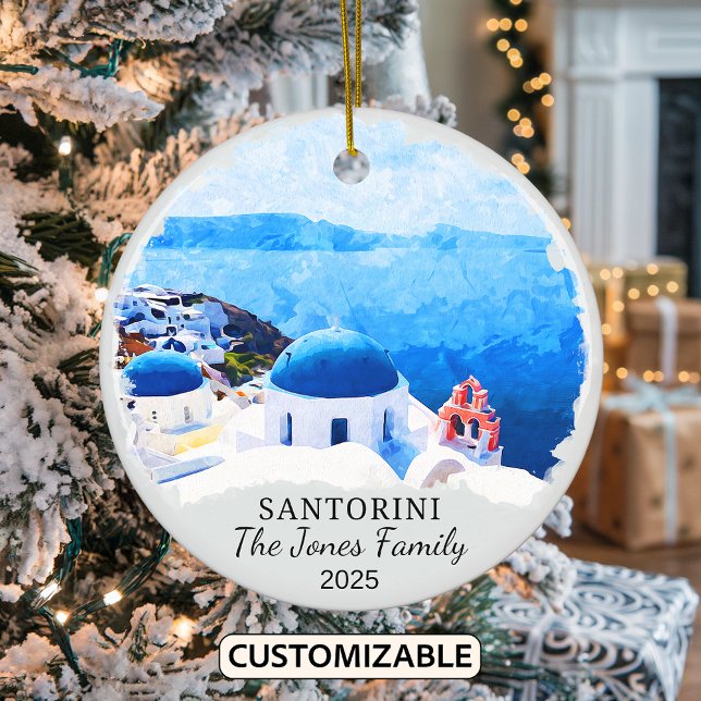 Ornamento Santorini personalizado, Grecia (Subido por el creador)