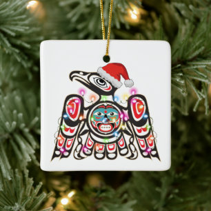 Ornamento simbolismo de Haida Thunderbird Destino 