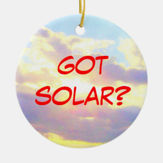 Ornamento solar conseguido