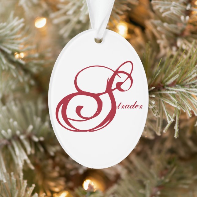 Ornamento "Strader" con amor de risa en vivo a la  (Árbol)