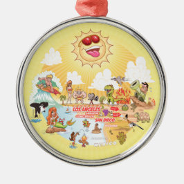 Ornamento Sunshine del Sur de California