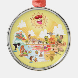 Ornamento Sunshine del Sur de California