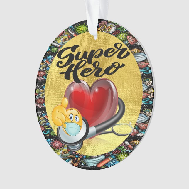 Ornamento superhéroe (Anverso)