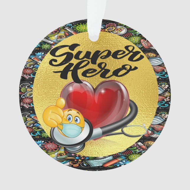 Ornamento superhéroe (Anverso)