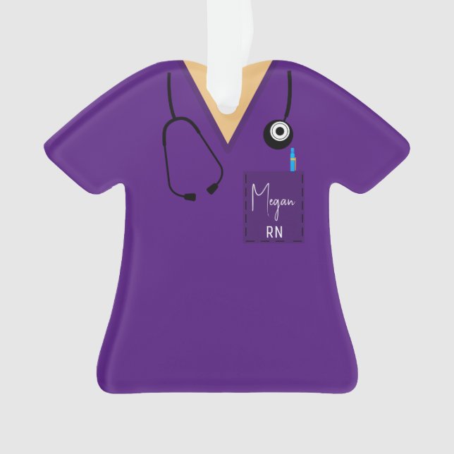 Ornamento superior del crudo - Púrpura con ornamen (Anverso)