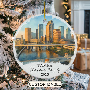 Ornamento Tampa personalizado, Florida