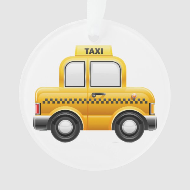 Ornamento Taxi Cab (Anverso)
