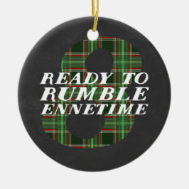 Ornamento temático del navidad divertido de