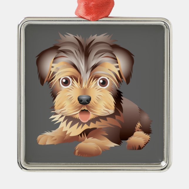 Ornamento Terrier de Yorkshire (Frente)
